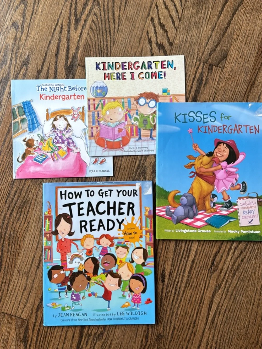 4 Entering Kindergarten Books